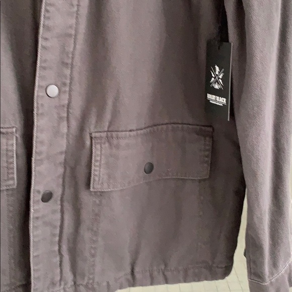 New Barn Style Mens Jacket Charcoal - Picture 9 of 9